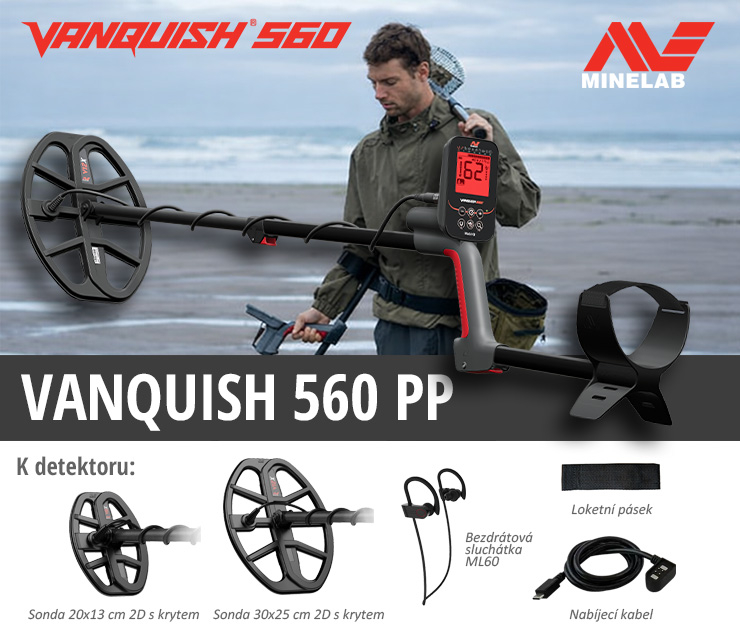 Nová řada detektorů Vanquish – 360, 460, 560 a 560 Pro Pack