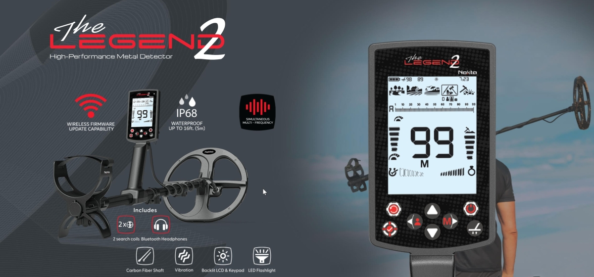 Detektor kovů Nokta Legend 2