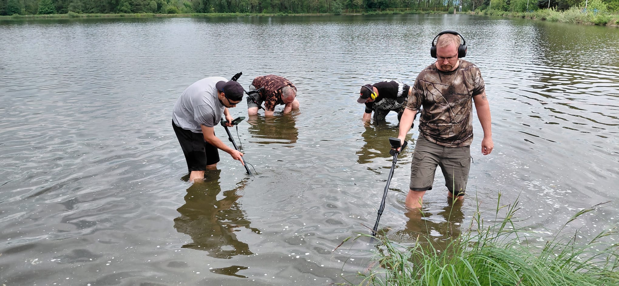 Detektor kovů Minelab Manticore,5. díl: Nastavení pro hledání pod hladinou sladké vody