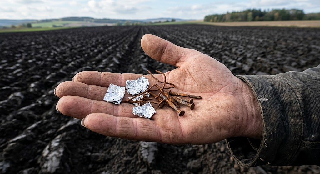 Detektor kovů Minelab Manticore. 9. díl: Nastavení na zamořené lokality moderním odpadem a želízky