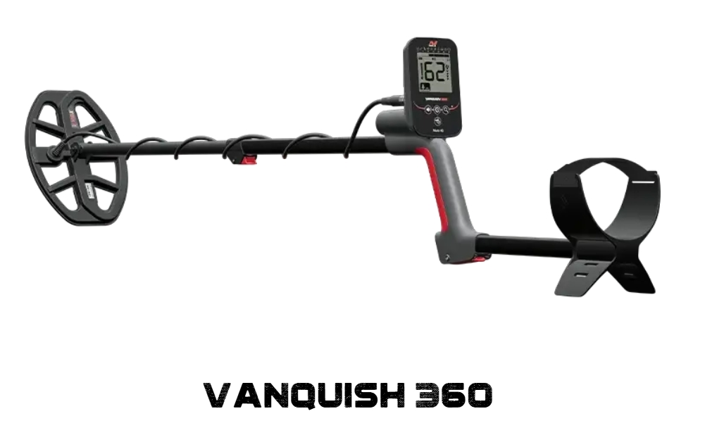 Minelab Vanquish 360: vodotěsný detektor s pinpointem v předvánoční akci za 5 590 Kč