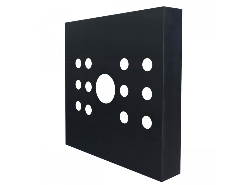 YATE Sandwich Profi terčovnice, 130 x 130 x 21 cm + 12 x INS DURA 10 + 1 x INS DURA 30