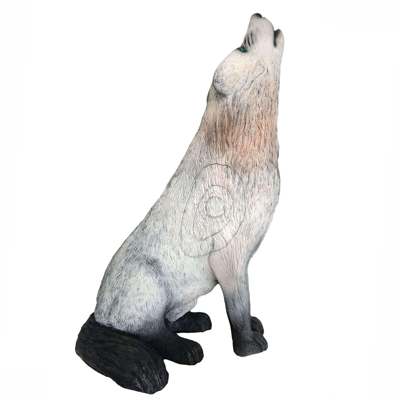 3D terč vlk bílý, terč Leitold