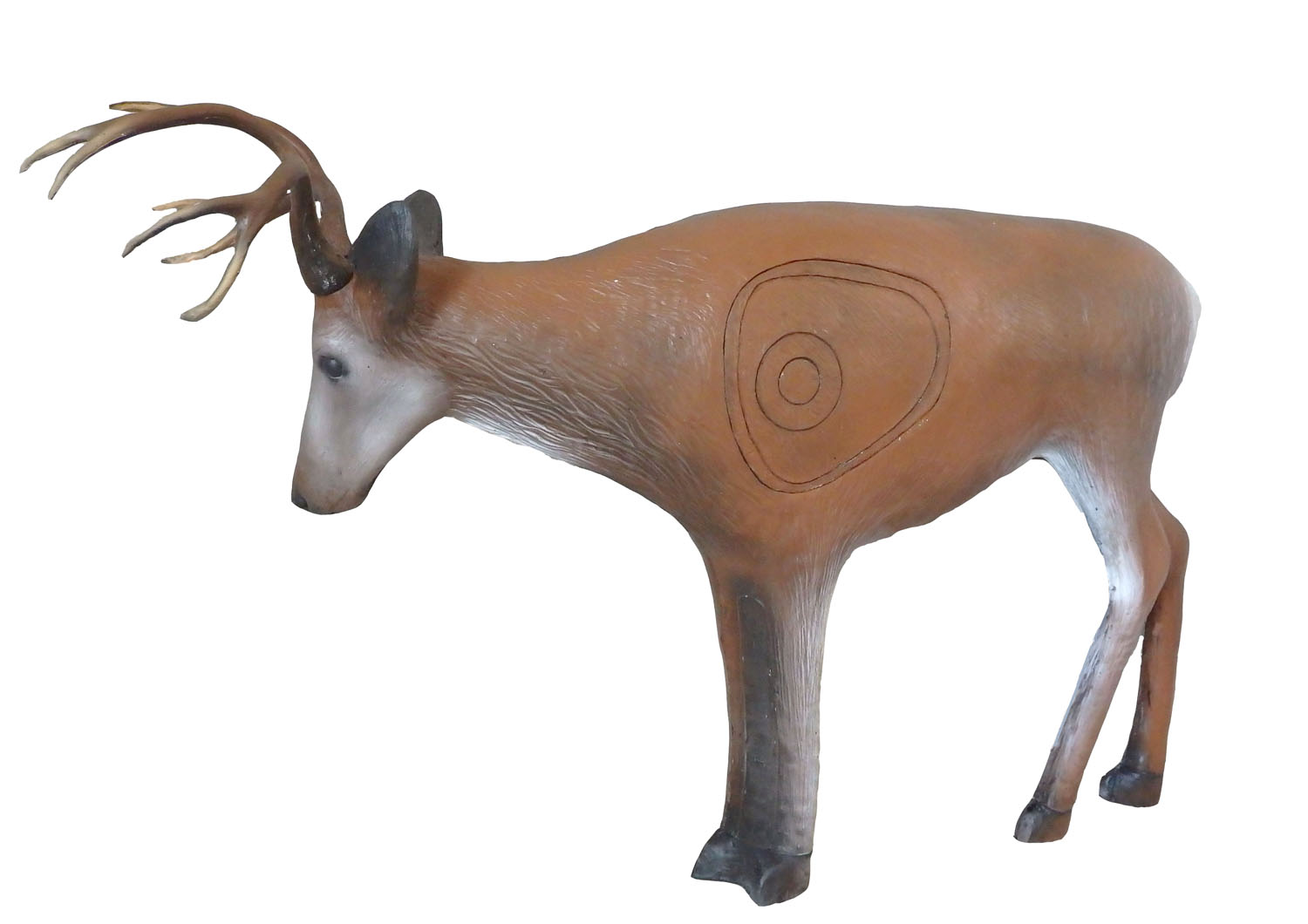 3D terč bojující jelen, terč Leitold