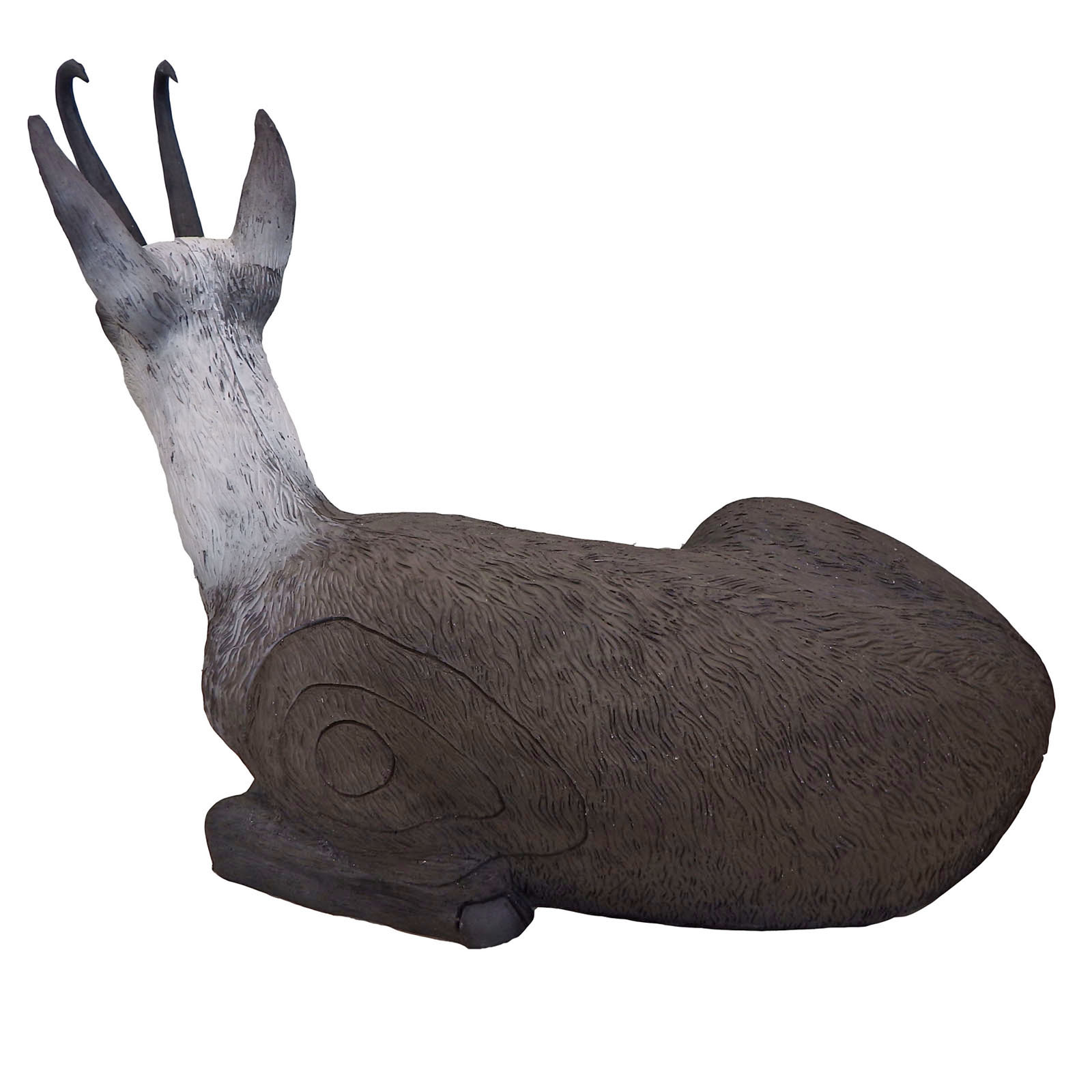 3D terč ležící kamzík, terč Leitold