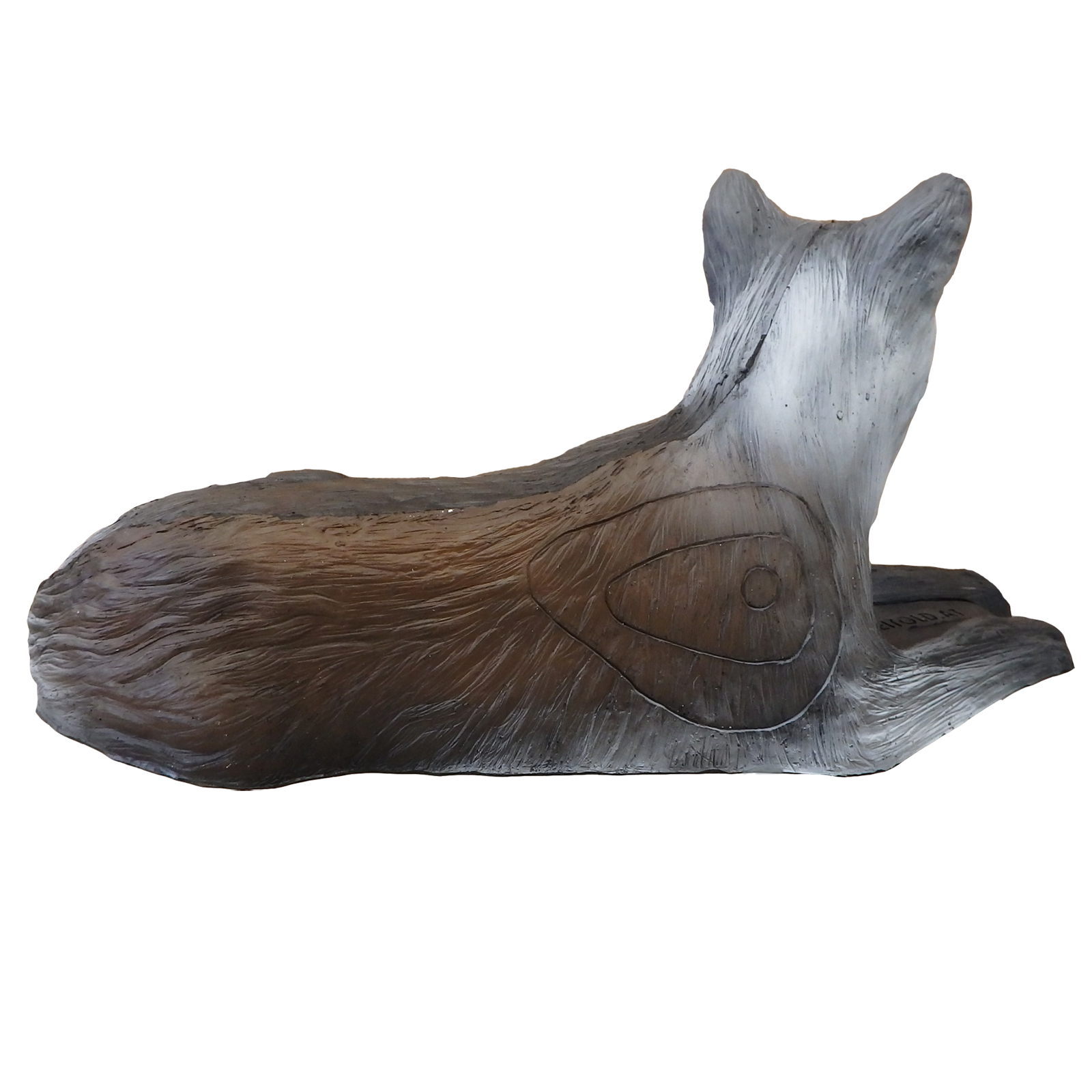 3D terč ležící vlk, terč Leitold