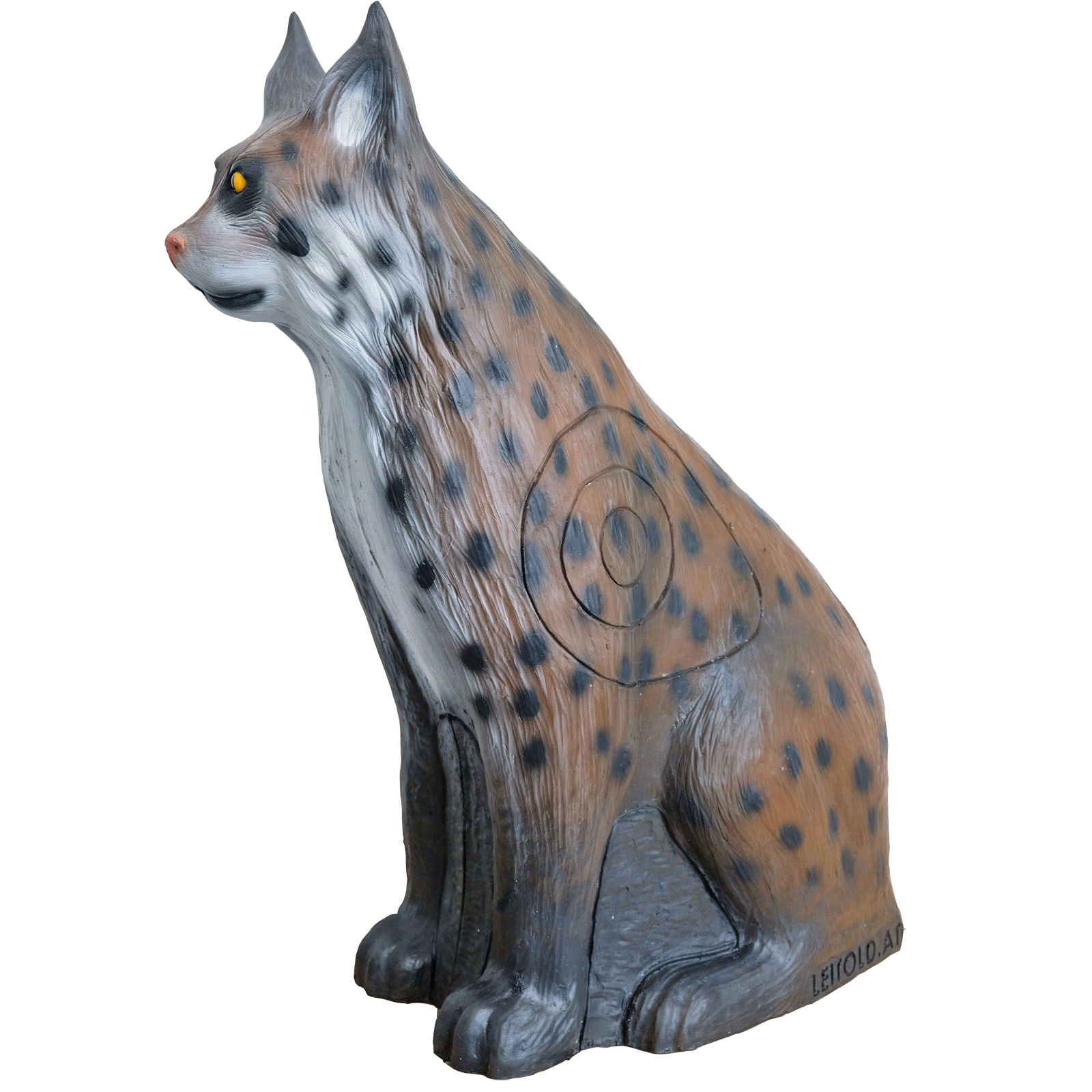 3D terč sedící rys, terč Leitold