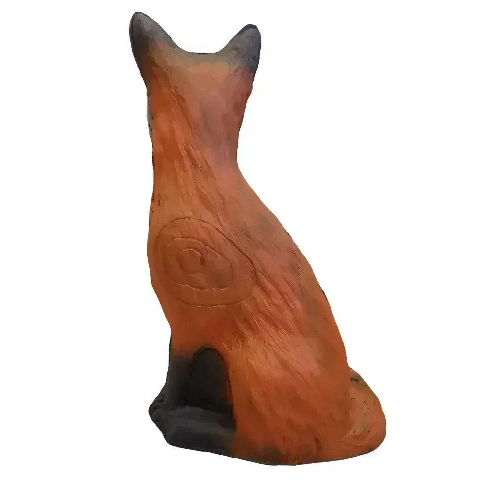 3D terč liška, sedící liška, terč Leitold