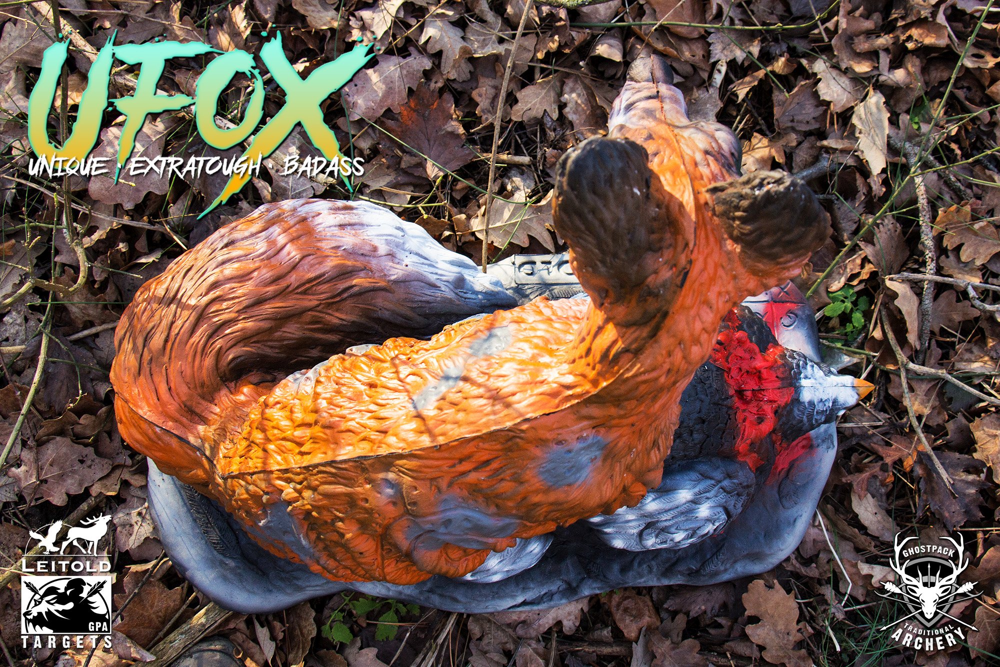 3D terč UFOx, liška Leitold