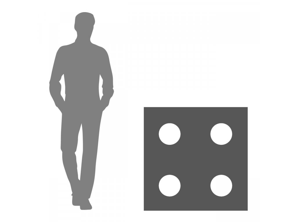 YATE Sandwich Profi terčovnice, 95 x 95 x 21 + 4 x INS DURA 19