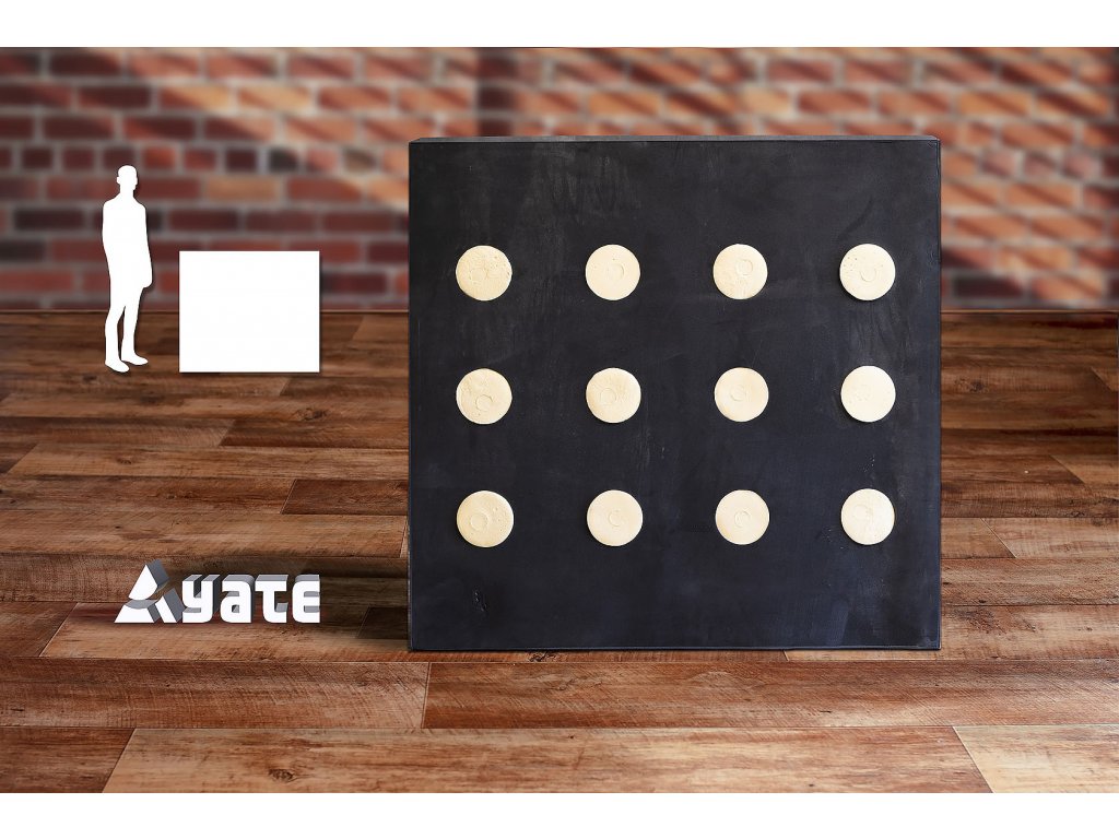 YATE Sandwich LDX terčovnice, 95 x 90 x 21 cm + 12 x INS DURA 10