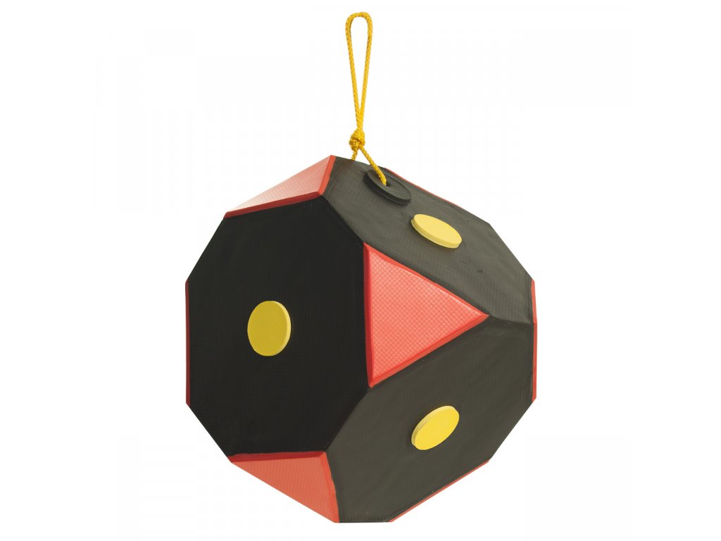 YATE Cube Polimix terč, černá-červená, var. 6