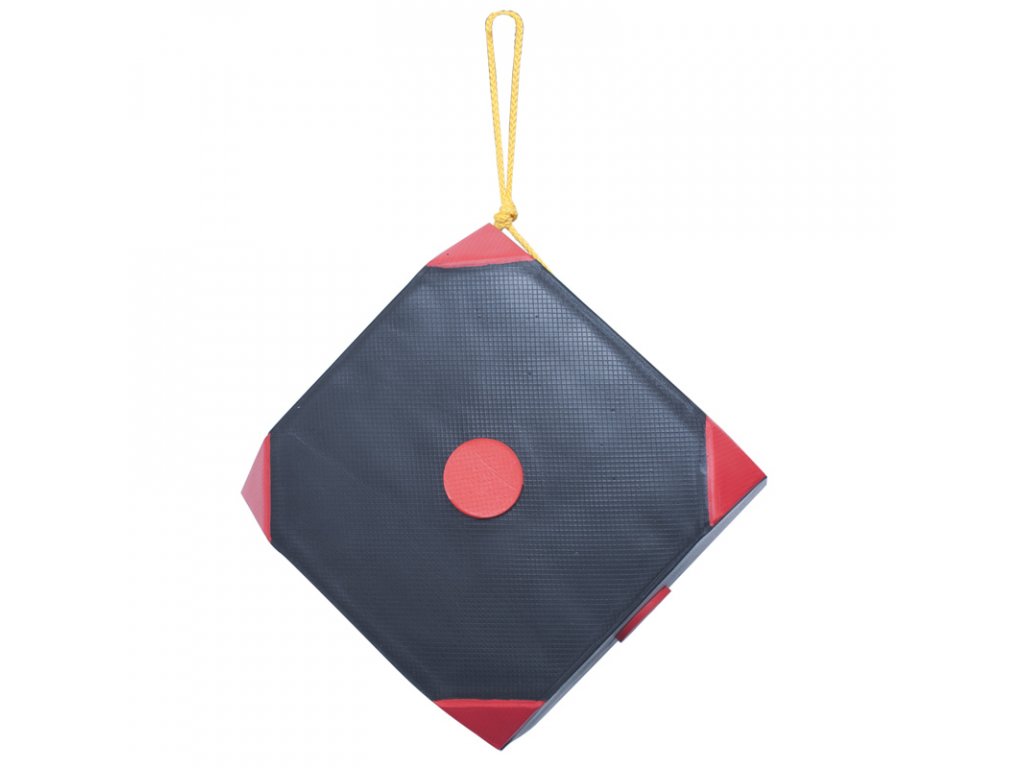 YATE Cube Polimix terč, černá-červená, var. 4