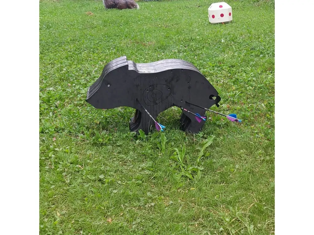 2D terč, terčovnice zajíc LDX 7 cm