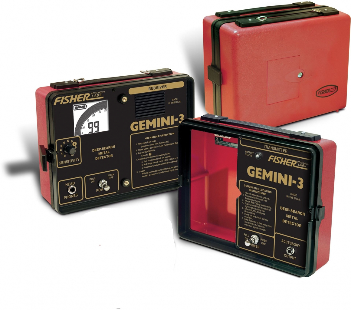 Detektor kovů Fisher Gemini - 3
