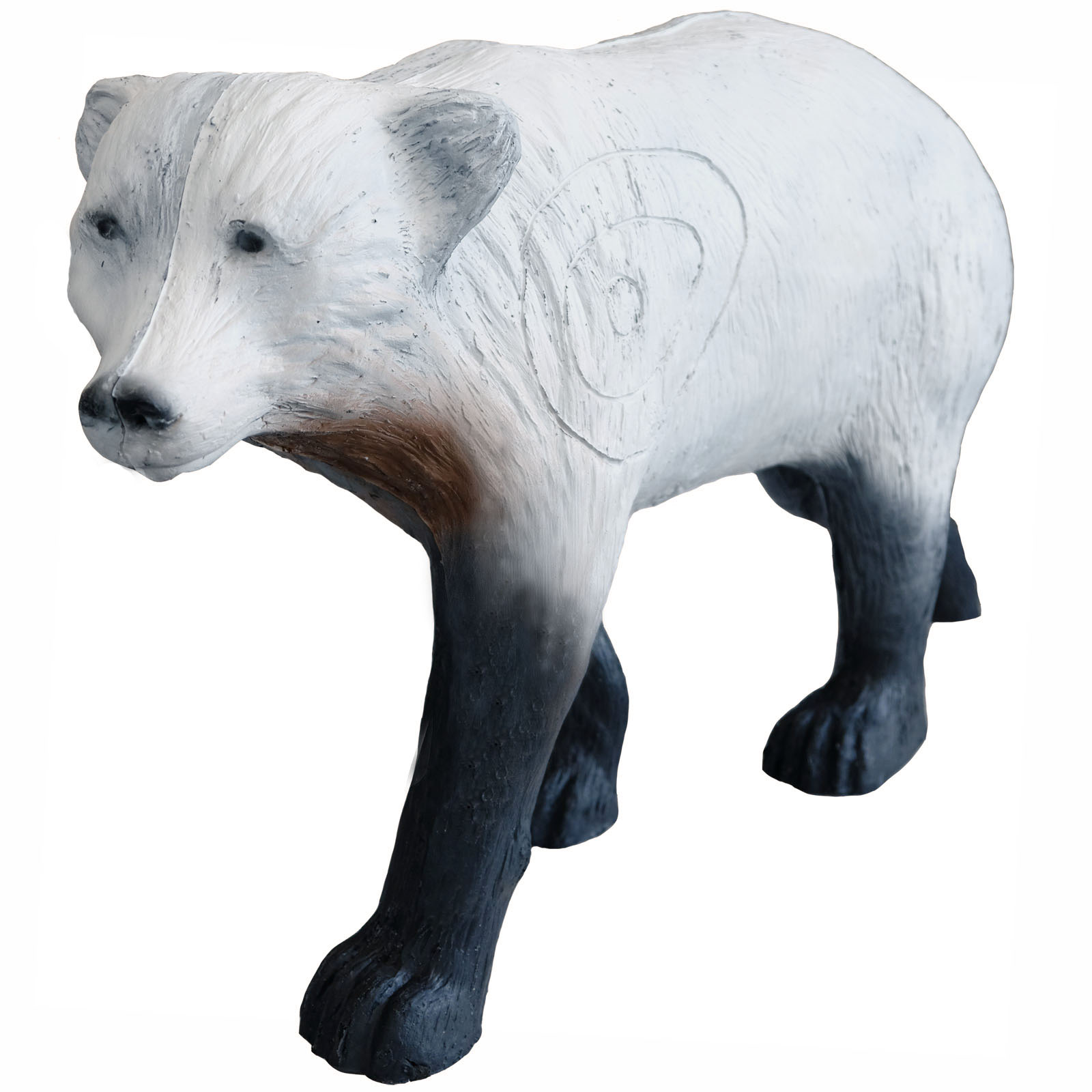 3D terč medvídek lední, terč Leitold