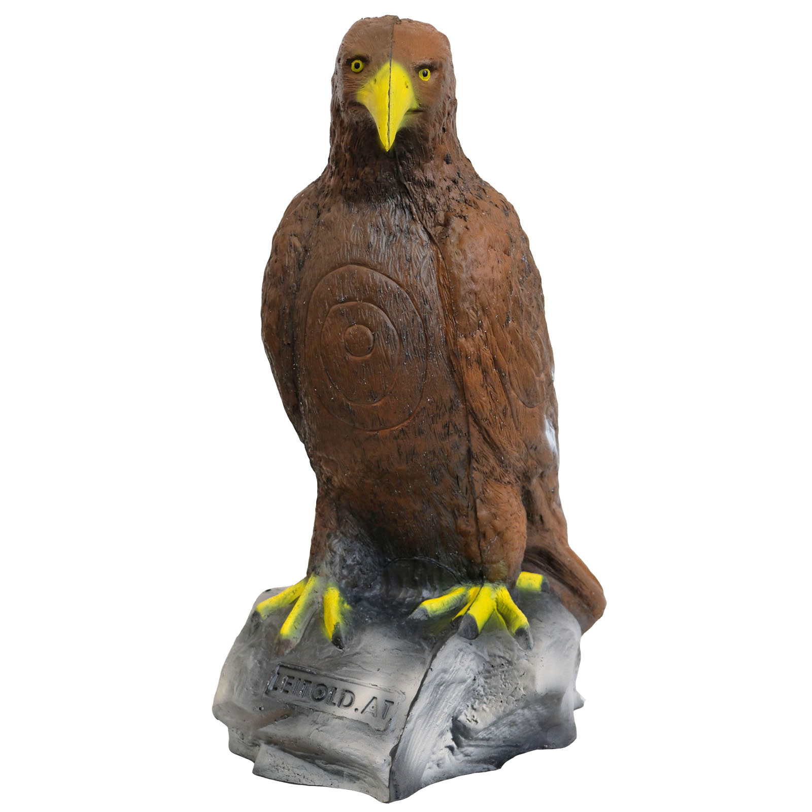 3D terč sedící orel, terč Leitold