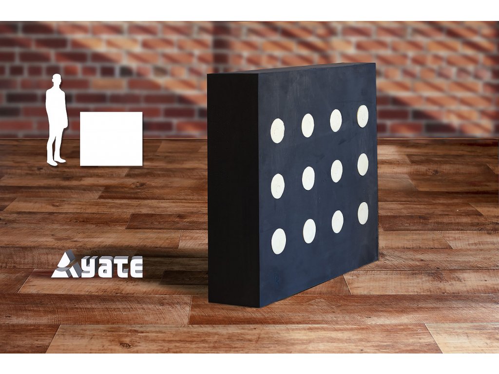 YATE Sandwich LDX terčovnice, 95 x 90 x 21 cm + 12 x INS DURA 10