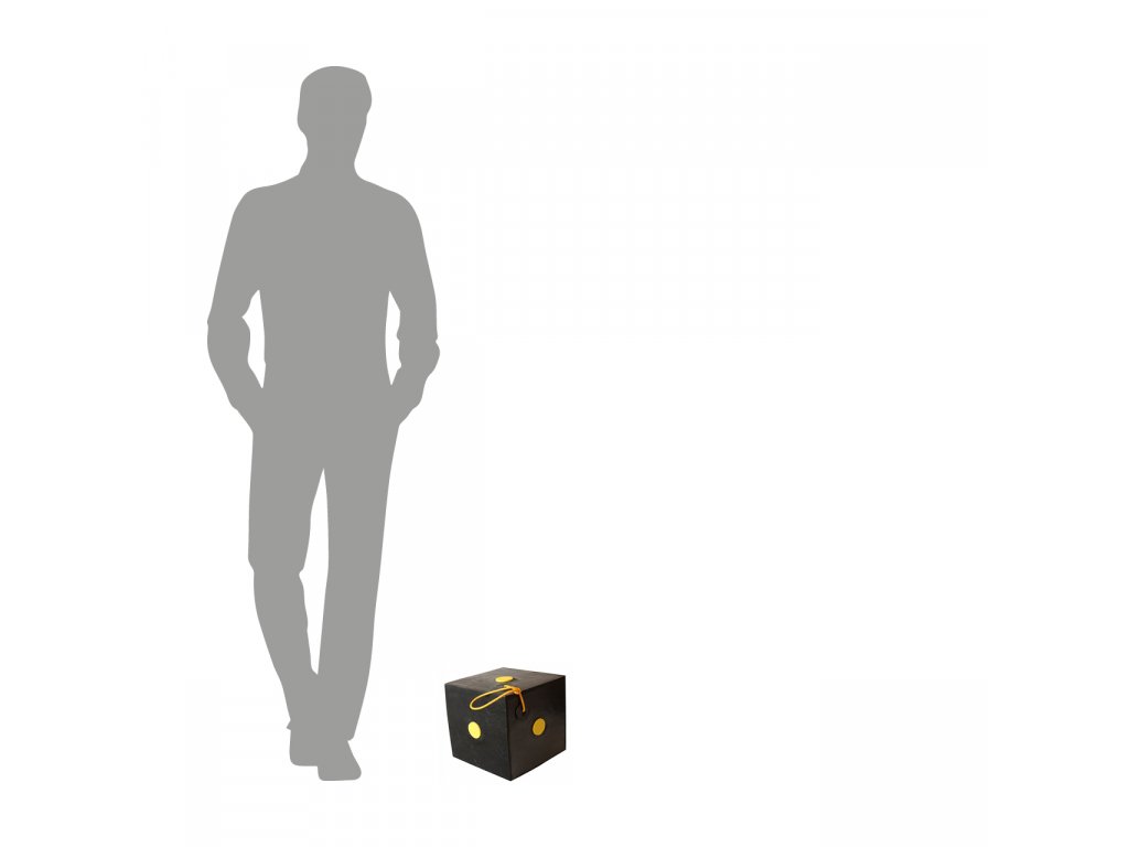 YATE CUBE Polimix terč, 30 cm se závěsem, var. 2