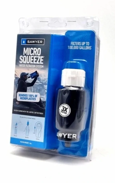 Filtr na vodu, Sawyer Micro Squeeze Water Filtration System