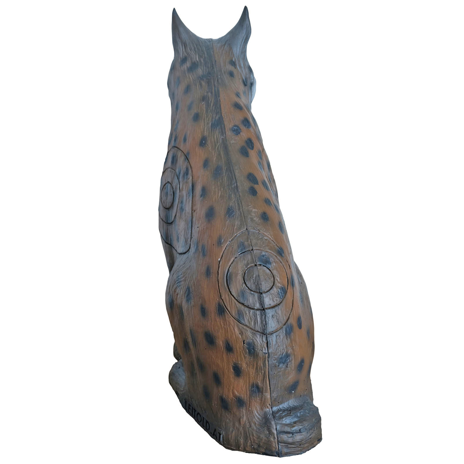 3D terč sedící rys, terč Leitold