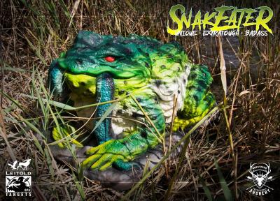 3D terč obří ropucha, terč žába Leitold