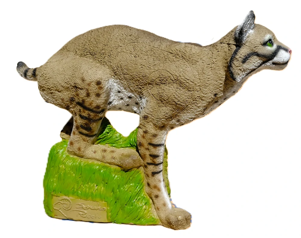 3D terč rys v běhu, terč SRT