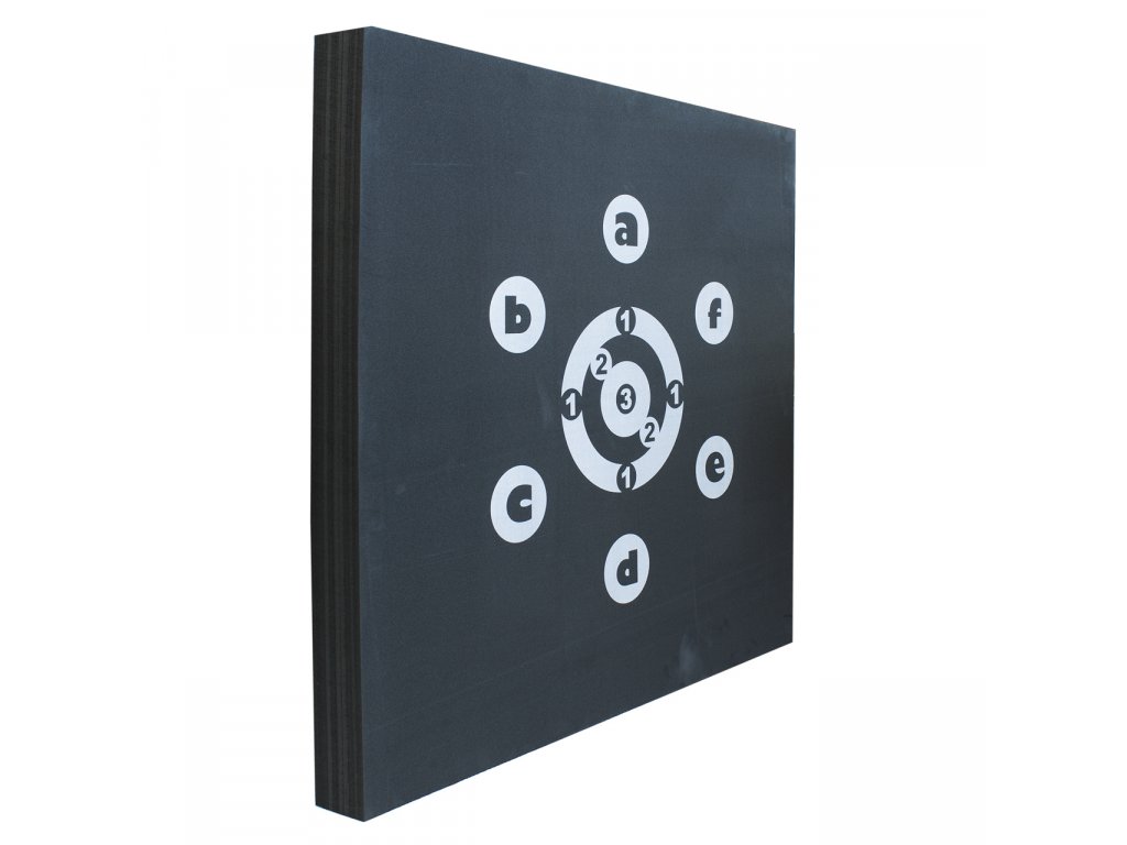 YATE SET START 03 Terčovnice, 90 x 90 x 7 cm + stojan PP HD