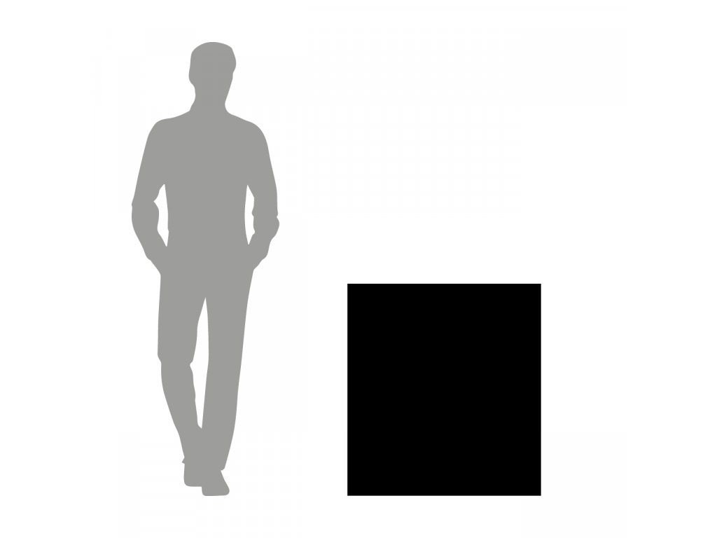 YATE Sandwich LDX terčovnice, 80 x 80 x 7 cm