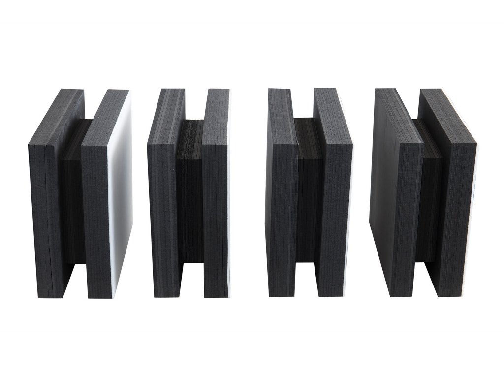 YATE Yatex modul BASE, 45 x 45 x 21 cm bílá / černá