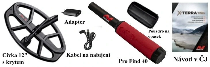 Detektor kovů Minelab X-Terra ELITE