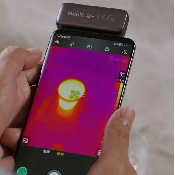 Guide Sensmart MobIR Air 2S – mobilní termokamera a monokulár 256×192 px, USB pro Android