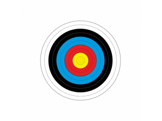 YATE Terč 60 cm speciální papír + nylon, sada 10 ks