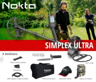 Detektor kovů Nokta Simplex ULTRA