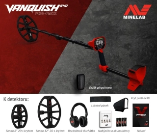 Detektor kovů Minelab Vanquish 540 Pro Pack