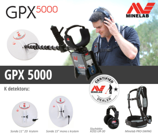 Detektor kovů Minelab GPX 5000