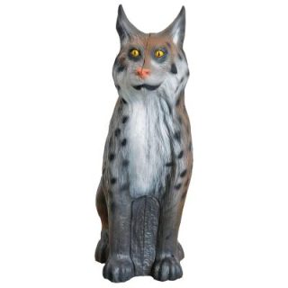 3D terč sedící rys, terč Leitold