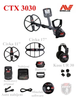 Detektor kovů Minelab CTX 3030