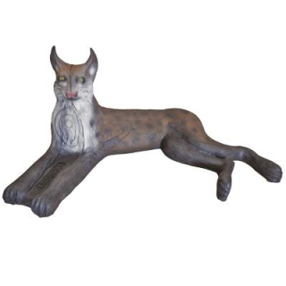 3D terč ležící rys, terč Leitold