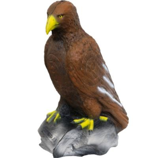 3D terč sedící orel, terč Leitold