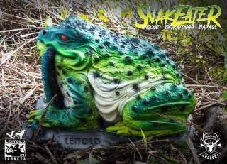 3D terč obří ropucha, terč žába Leitold