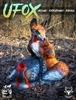3D terč UFOx, liška Leitold