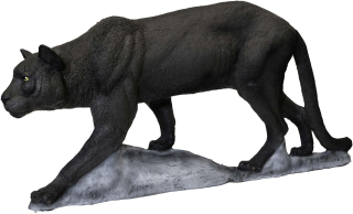 3D terč panter, black panther SRT