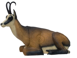 3D terč kamzík v leže