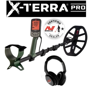 Detektor kovů Minelab X TERRA PRO, sluchátka ML 85