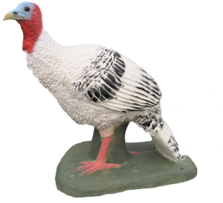3D terč krůta bílá, terč SRT