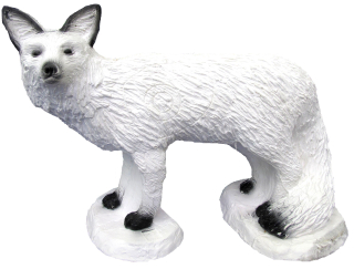 3D terč liška polární, terč SRT