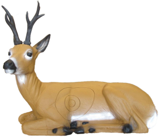 3D terč ležící srnec, terč SRT