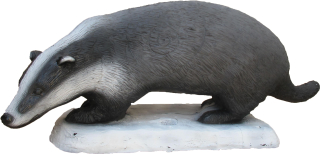 3D terč jezevec, terč SRT