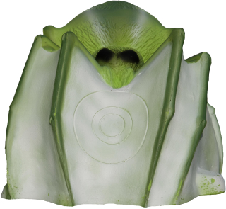 3D terč zelený pavouk, green spider SRT